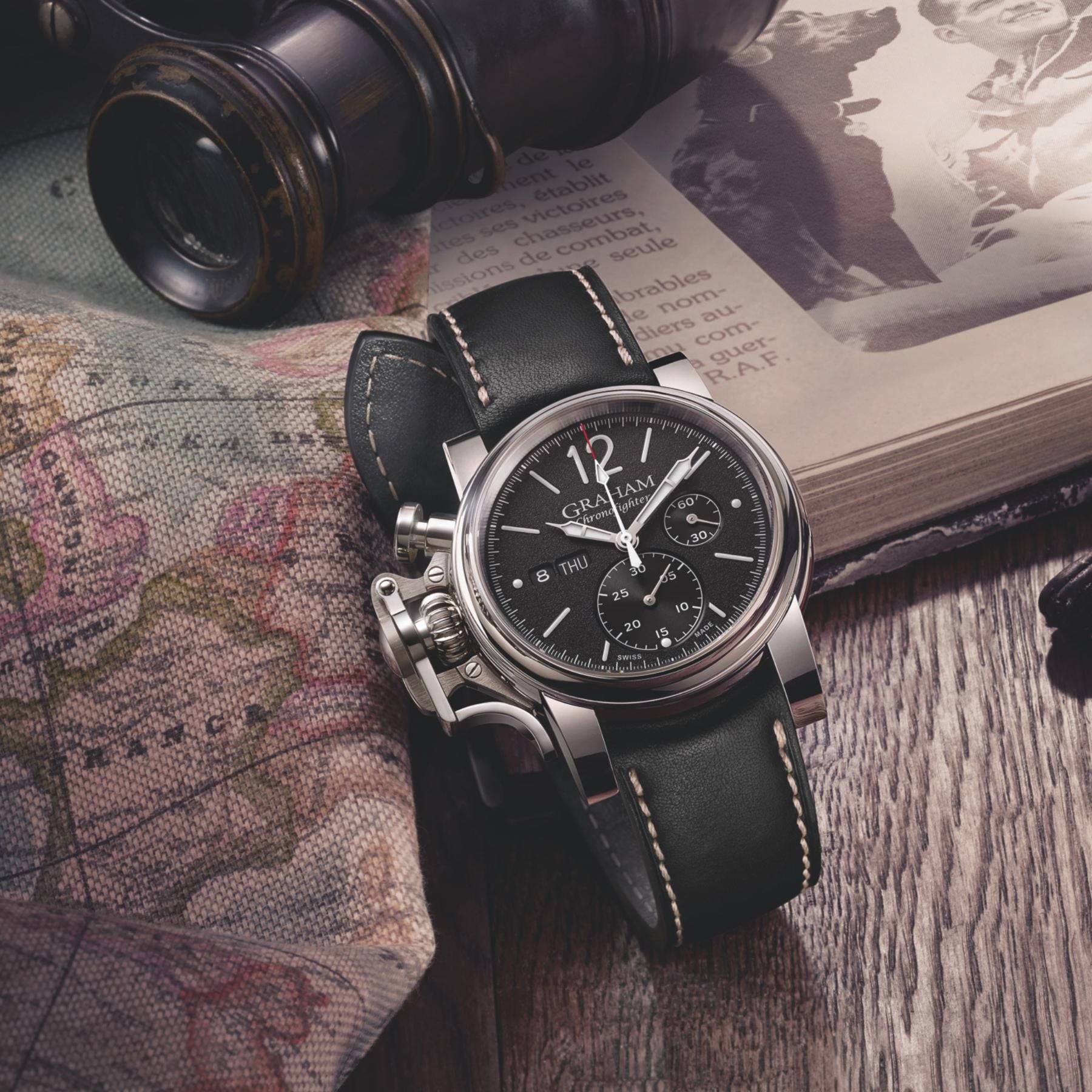 CHRONOFIGHTER VINTAGE BLACK – TITTO COLLECTION