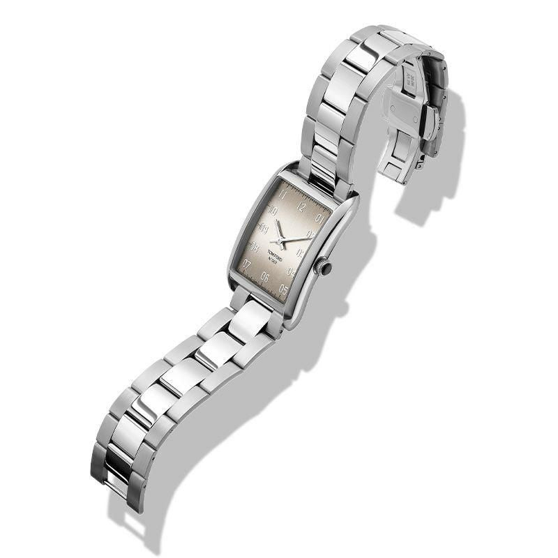 N.001 POLISHED SS CASE CHAMPAGNE GOLD DIAL BRACELET JAPAN LIMITED COLOR EDITION