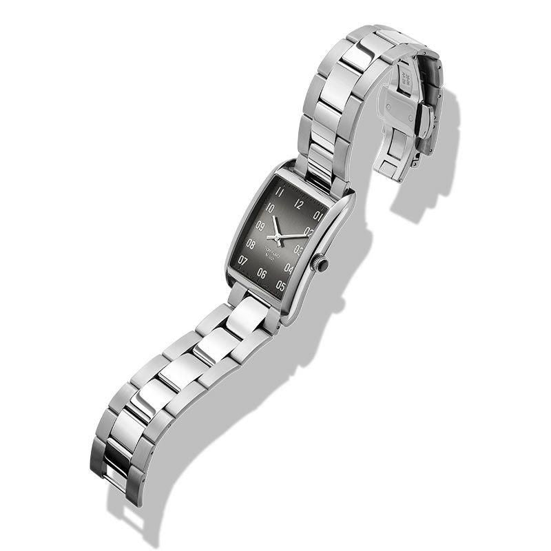 N.001 POLISHED SS CASE GUNMETAL DIAL BRACELET JAPAN LIMITED COLOR EDITION