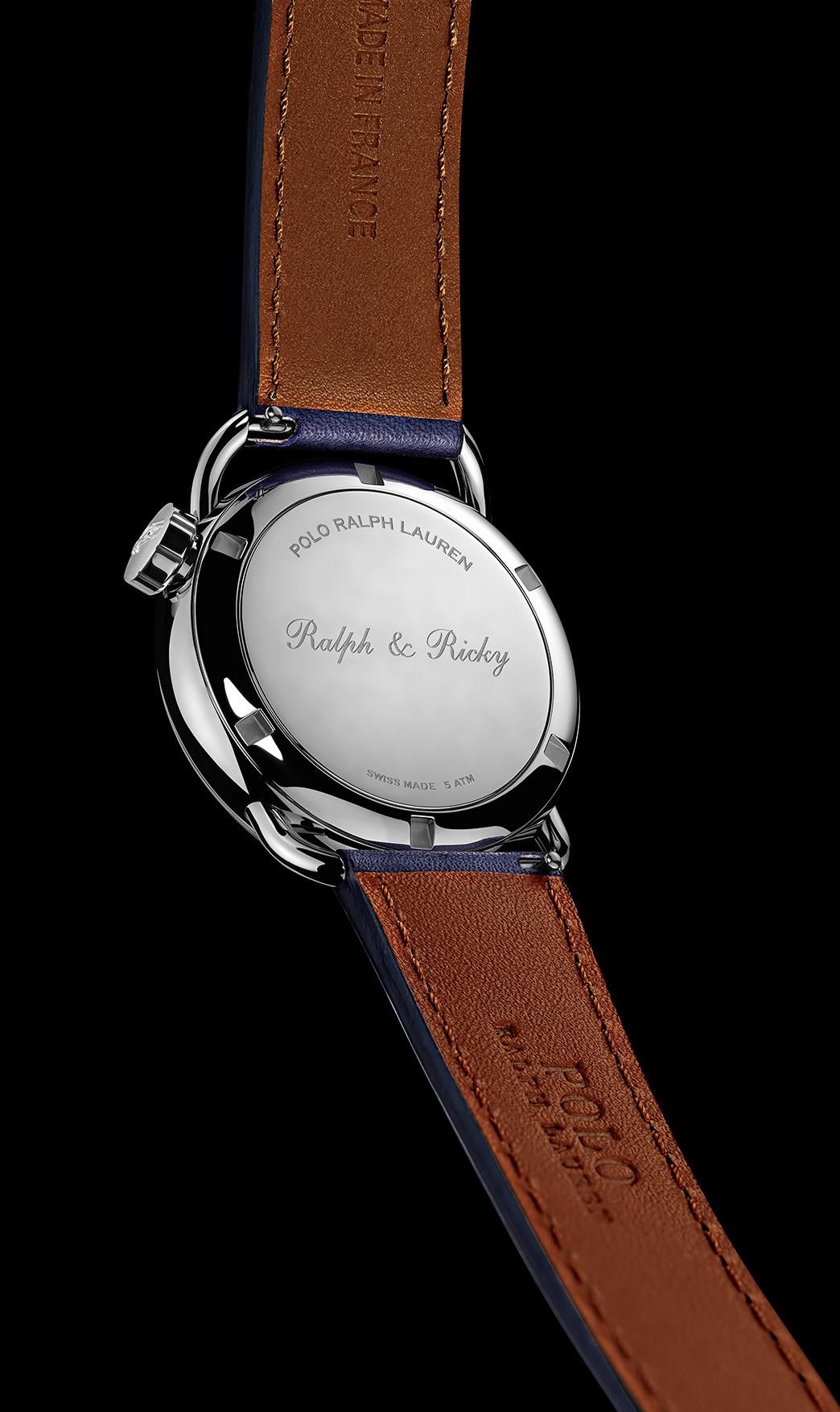 DENIM FLAG POLO BEAR WATCH