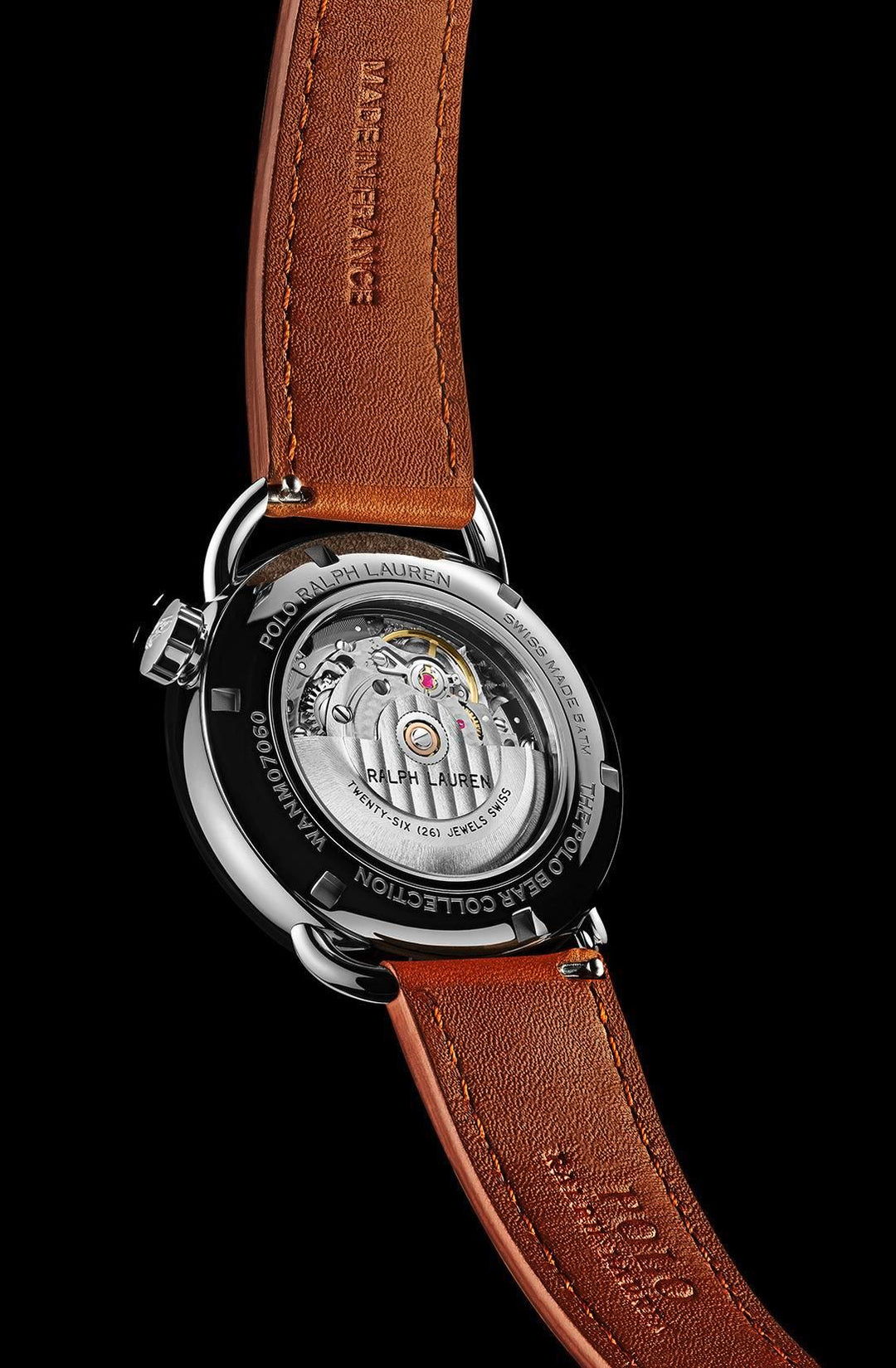 Sitting Polo Bear 42 MM Steel Watch