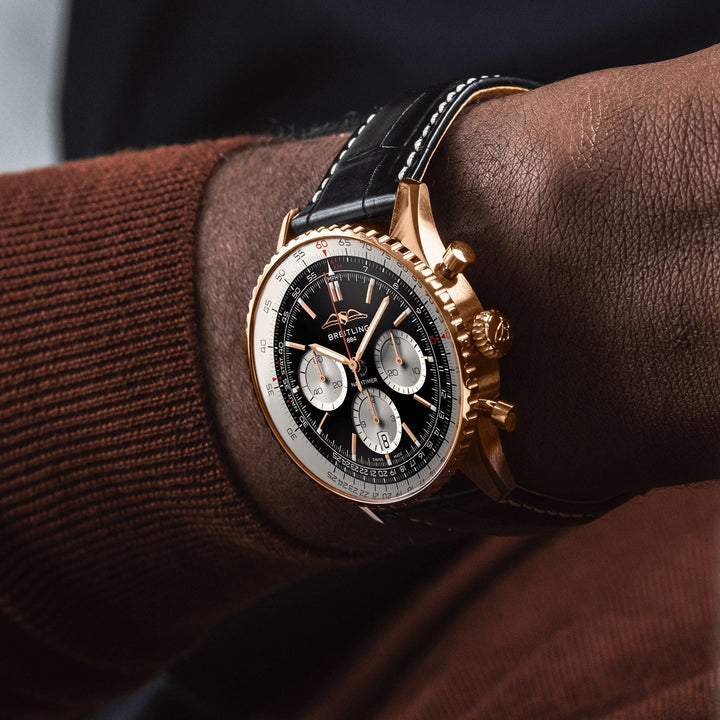 NAVITIMER B01 CHRONOGRAPH 43 18K REDGOLD