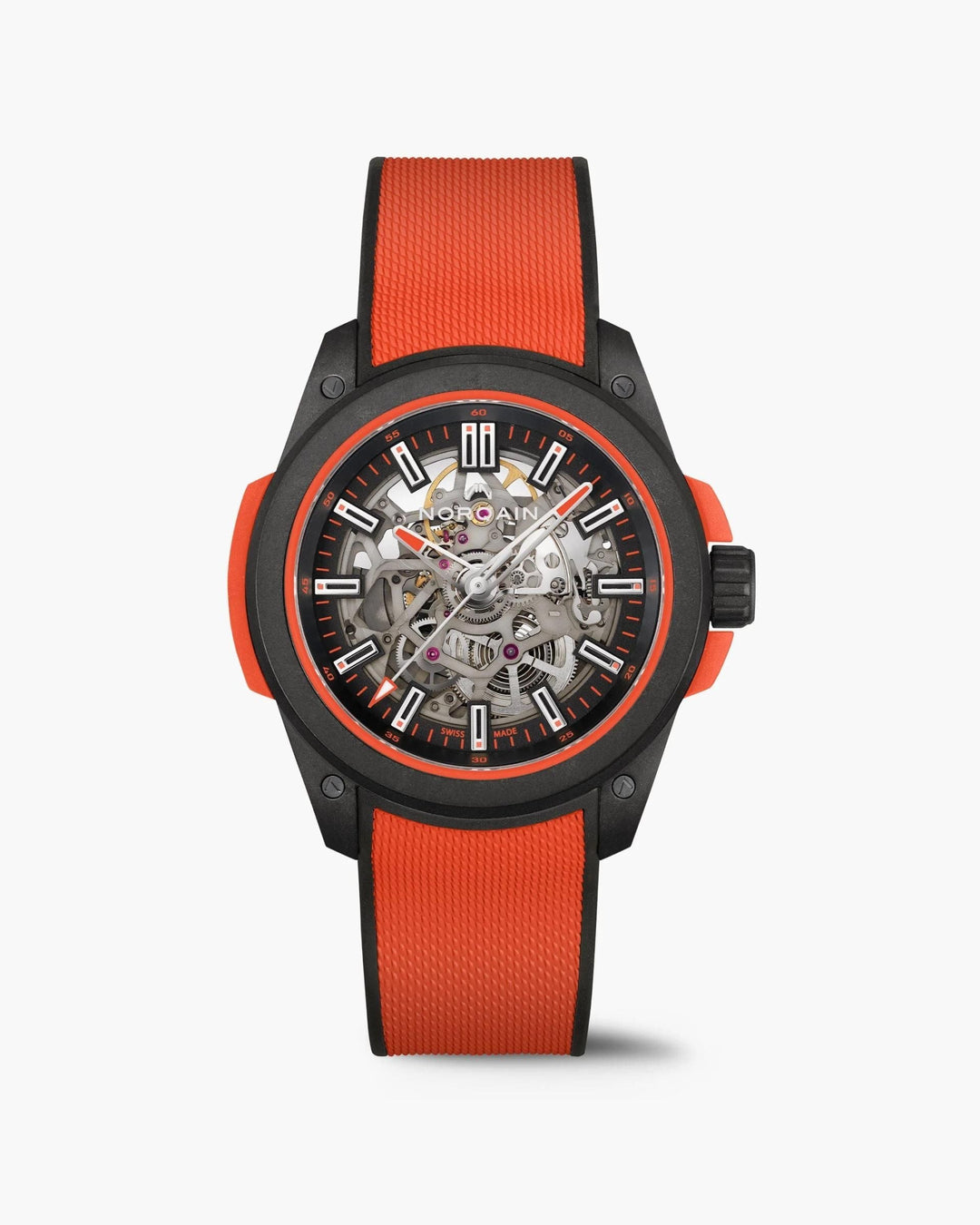 WILD ONE SKELETON 42MM Coral Red