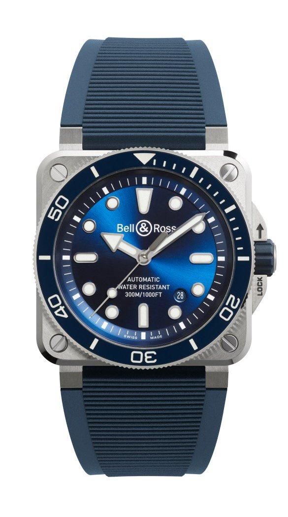 BR-03 DIVER BLUE STEEL