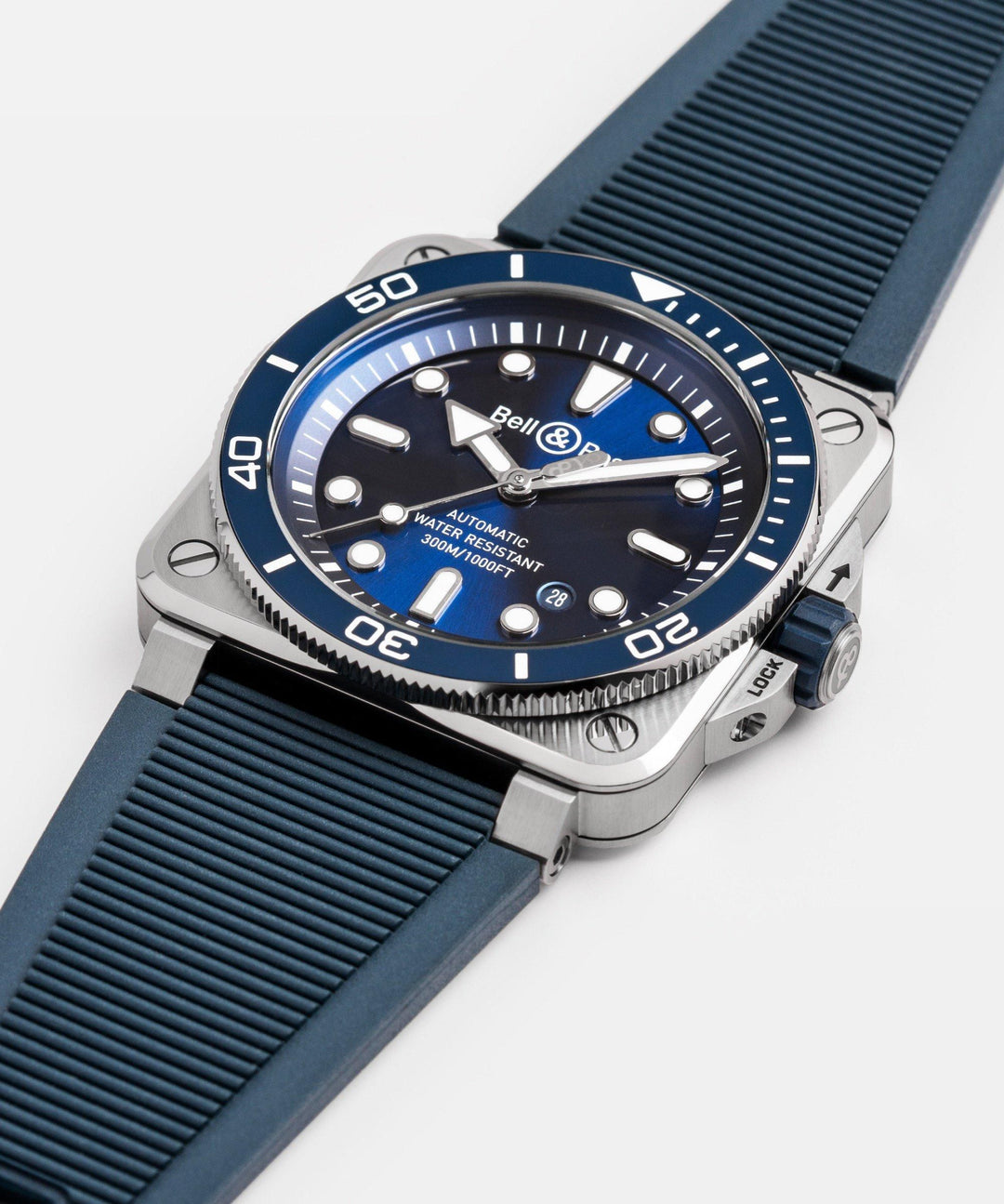 BR-03 DIVER BLUE STEEL