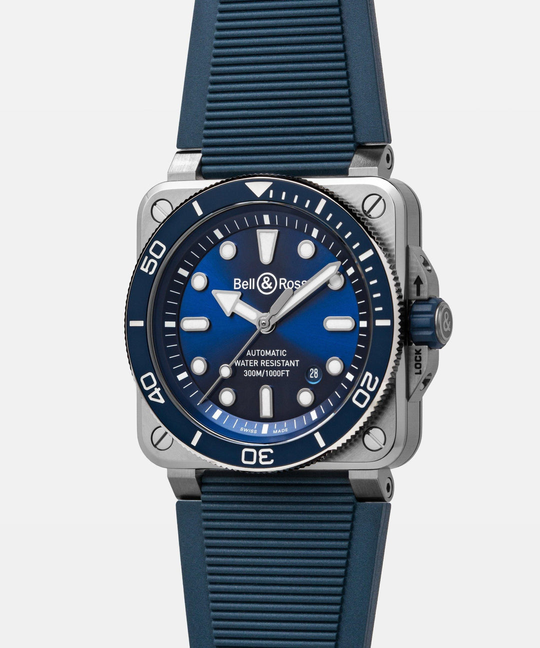 BR-03 DIVER BLUE STEEL
