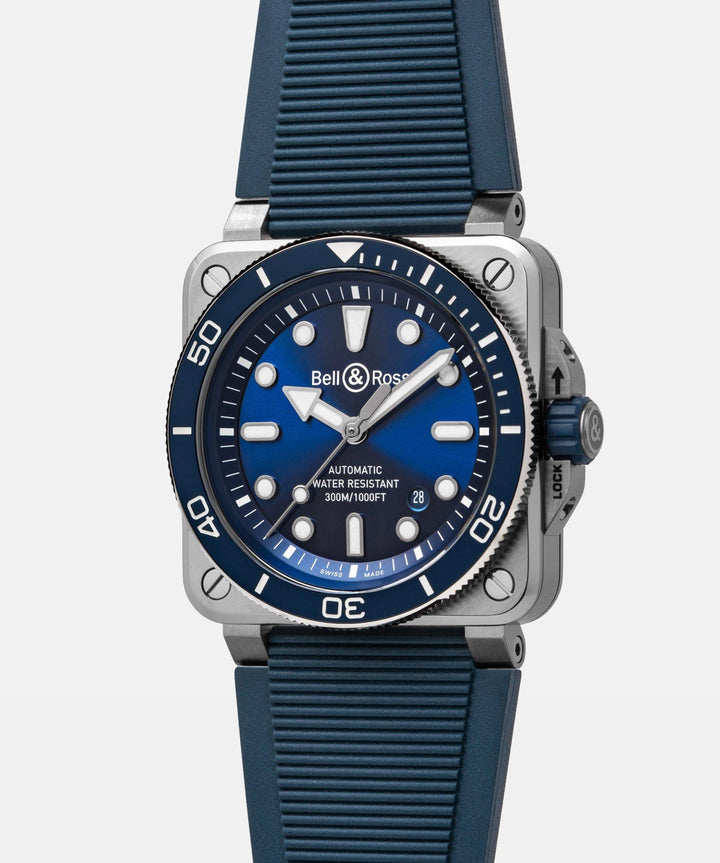 BR-03 DIVER BLUE STEEL
