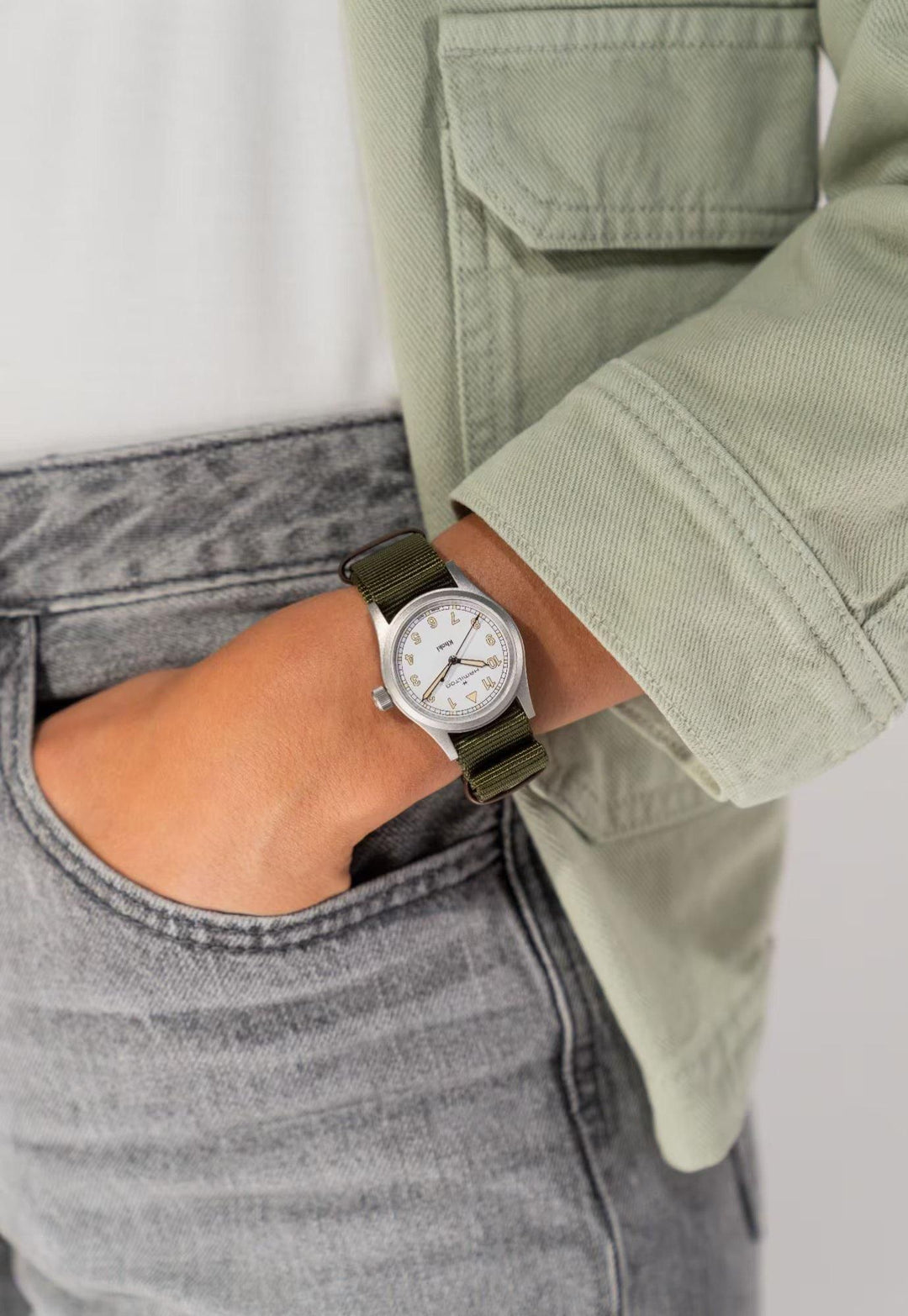 Khaki Field Quartz 33MM