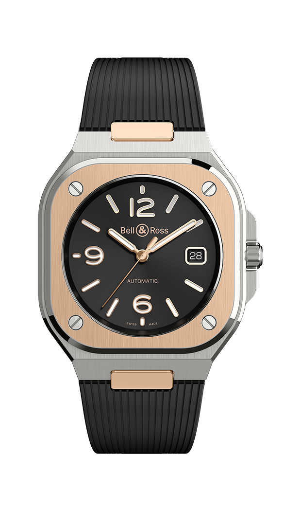 BR-05 BLACK STEEL & GOLD