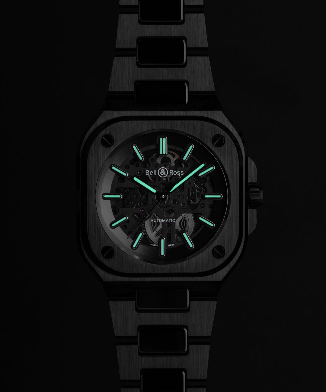 BR-05 SKELETON BLACK CERAMIC