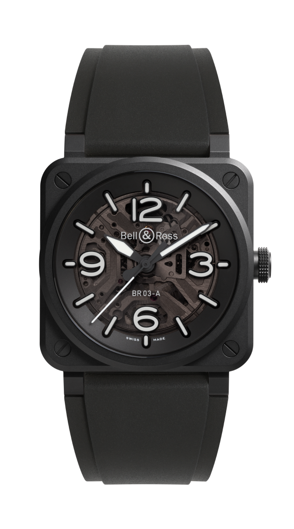 BR-03 SKELETON BLACK CERAMIC