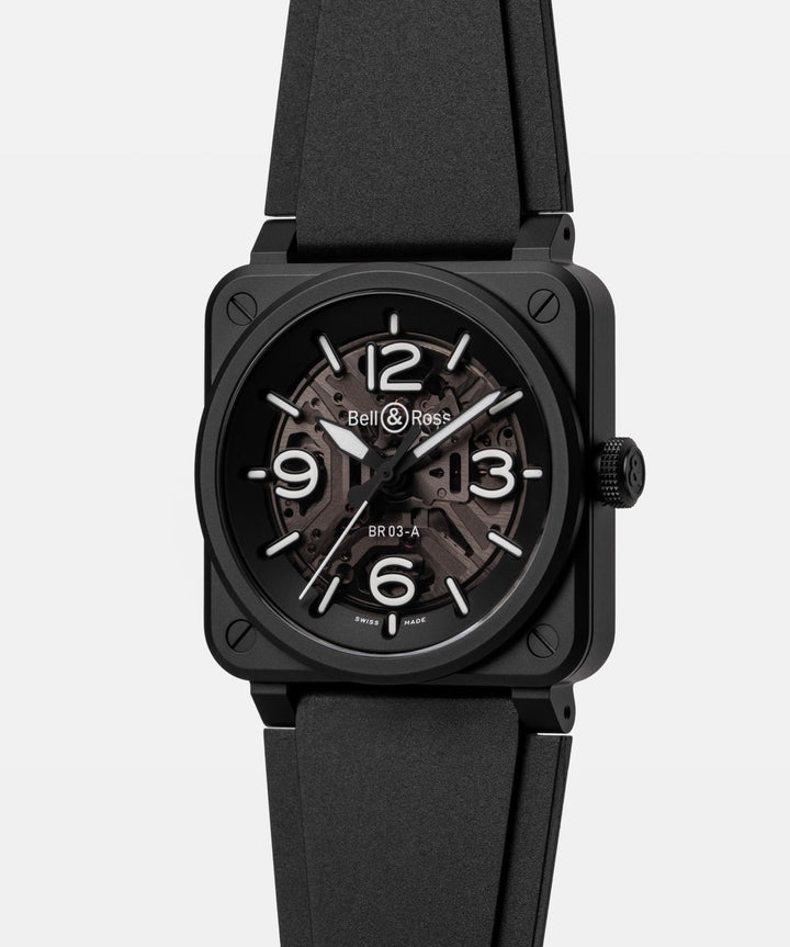 BR-03 SKELETON BLACK CERAMIC