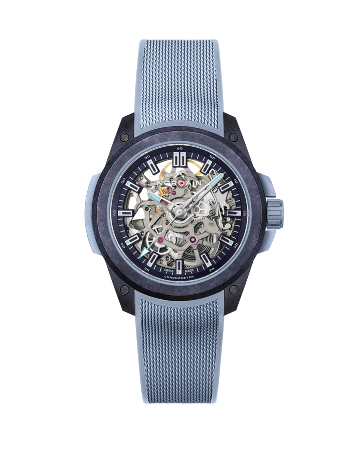 WILD ONE SKELETON 39mm PURPLE ICE BLUE