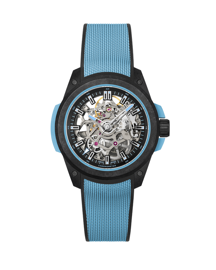 WILD ONE SKELETON 39mm SKY BLUE