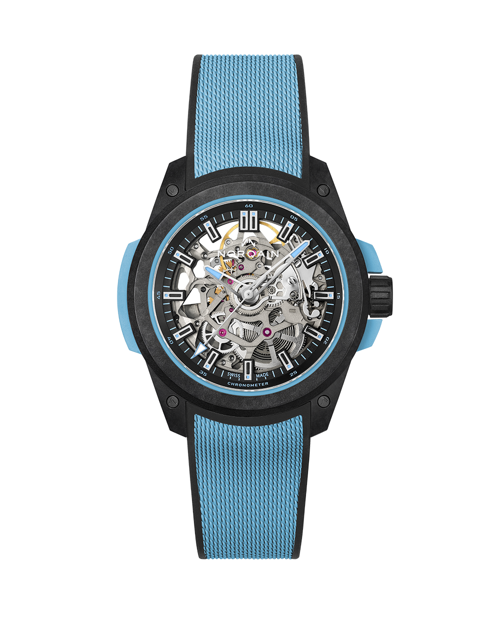 WILD ONE SKELETON 39mm Sky Blue