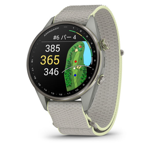 Approach S72 47mm Fog Gray / Citron