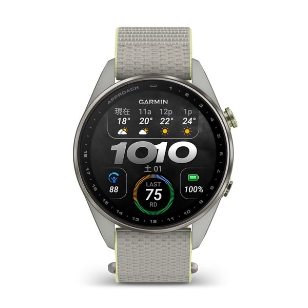 Approach S72 47mm Fog Gray / Citron