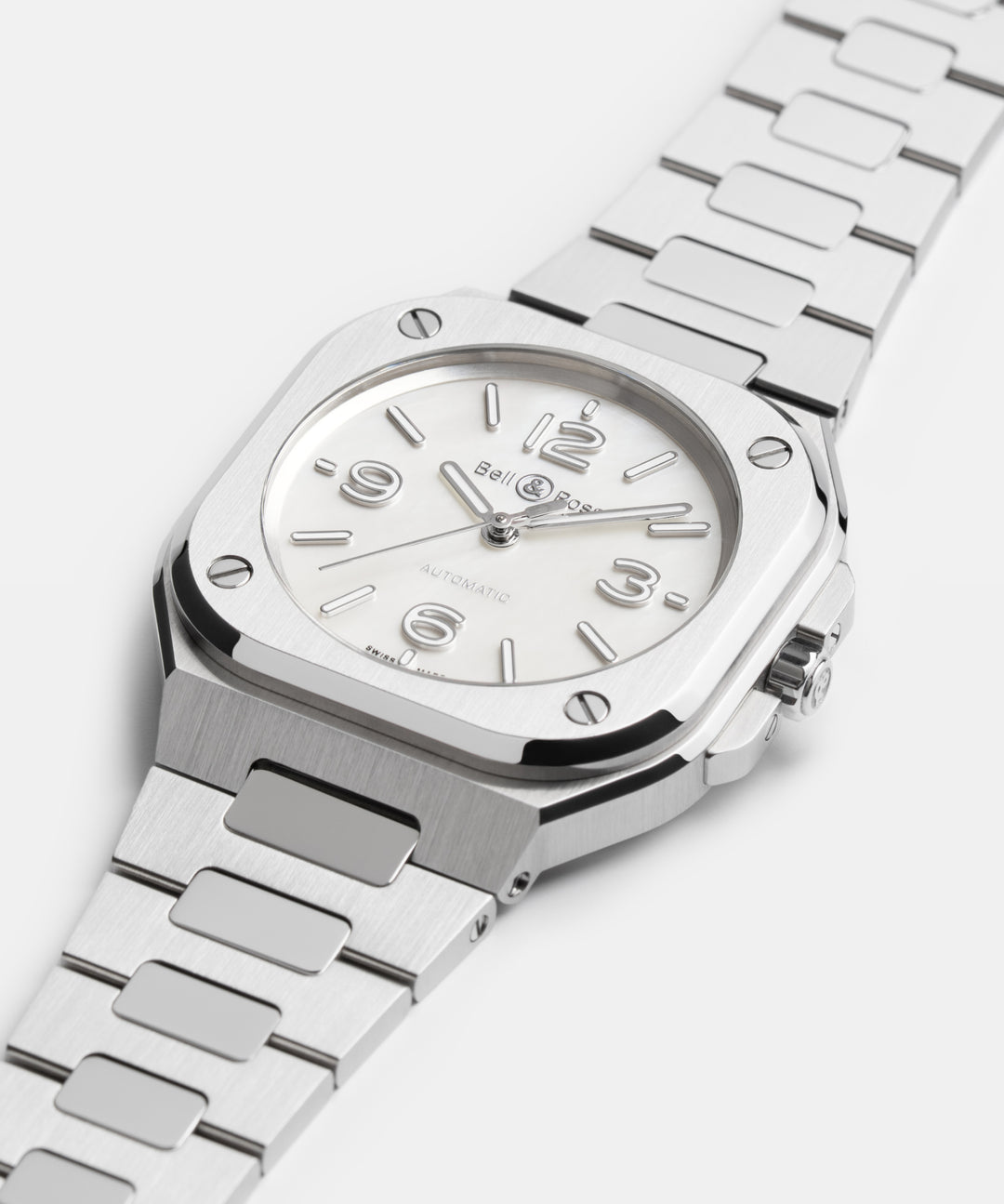 BR-05 36 MM MOTHER OF PEARL STEEL