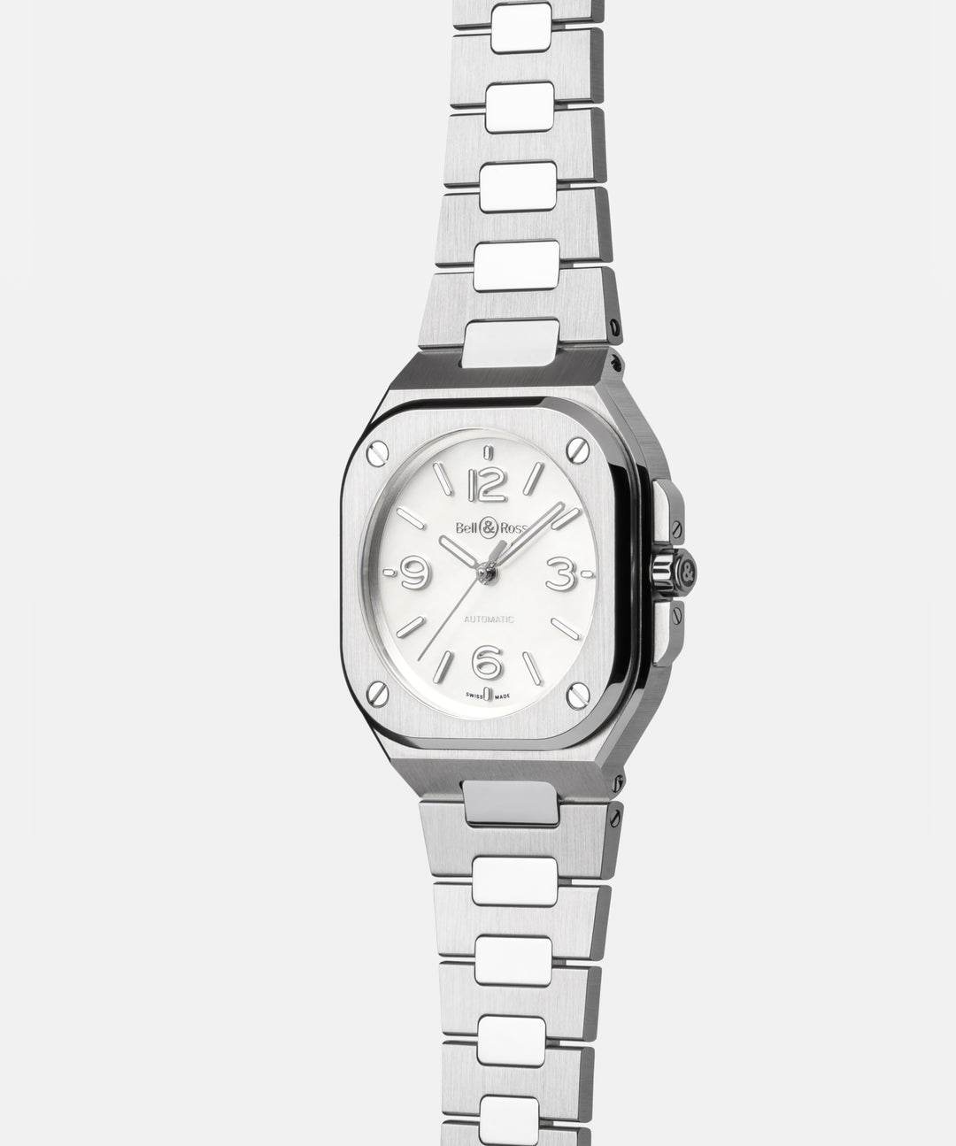 BR-05 36 MM MOTHER OF PEARL STEEL