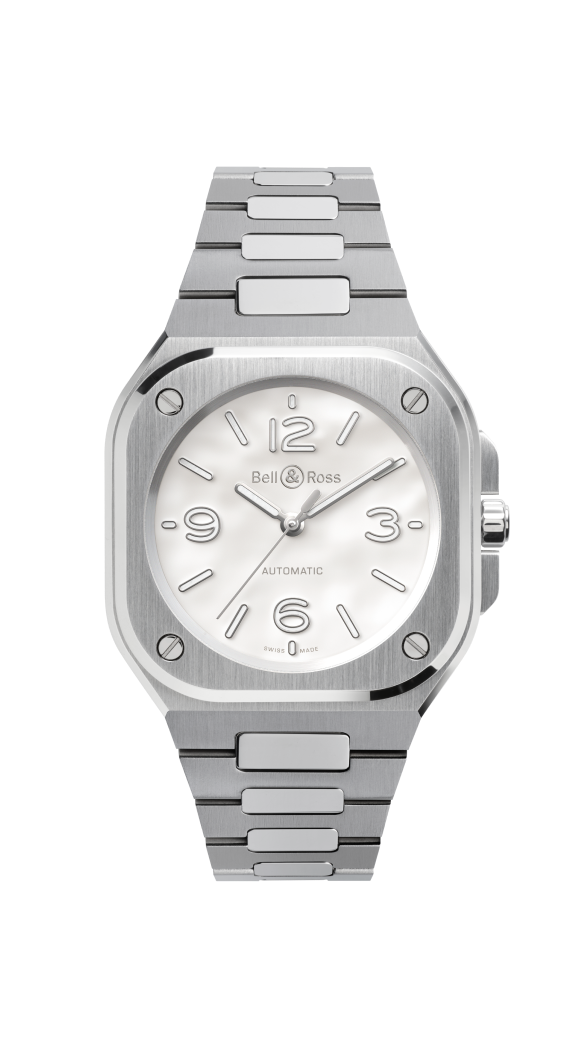 BR-05 36 MM MOTHER OF PEARL STEEL