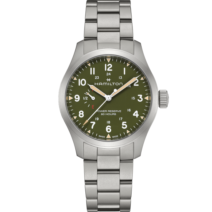 Khaki Field Mechanical Power Reserve H69509160