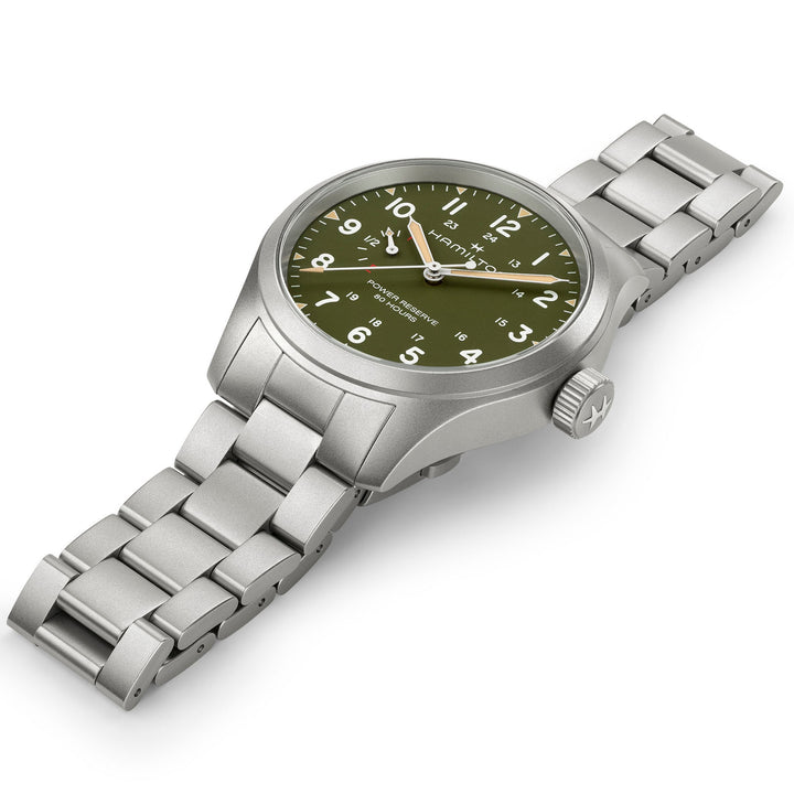 Khaki Field Mechanical Power Reserve H69509160